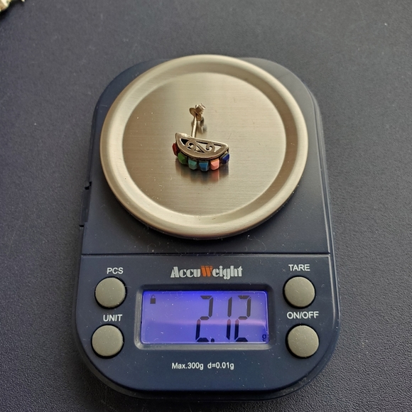 Silpada Multigemstone Post Earrings (Rare) - Picture 15 of 15